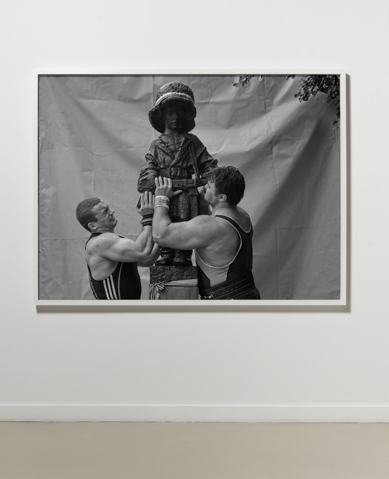 Heavy Weight History (Little Insurgent)  | 2013 | B:W Photograph | Installation view, Ujazdowski Castle, Warsaw