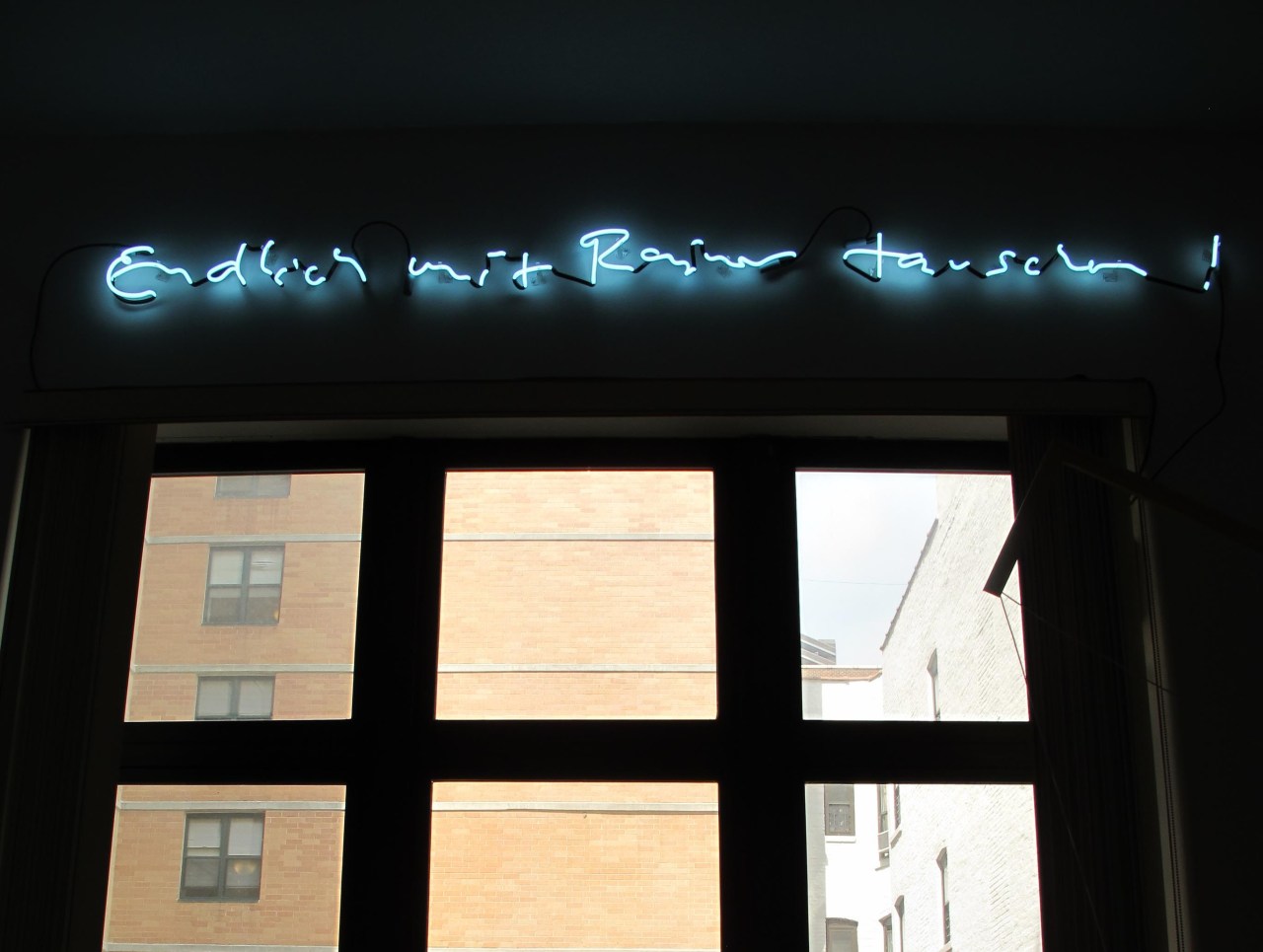 Endlich mit Rainer tauschen_Install. Wohnung Rainer Ganahl 2010