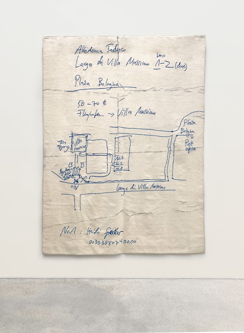 Christian Jankowski I Kuenstlerpfade (From Villa Massimo to the Post Office) I Installationsansicht Studio Jankowski I Foto Studio Jankowski IMG_3044 Large